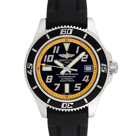 breitling superocean a17364 chronometer watch|breitling superocean automatic.